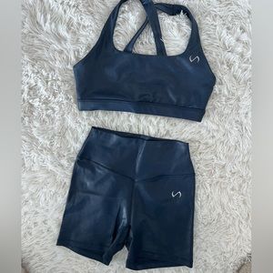 Women's Athletic Shorts in Black by [Brand]